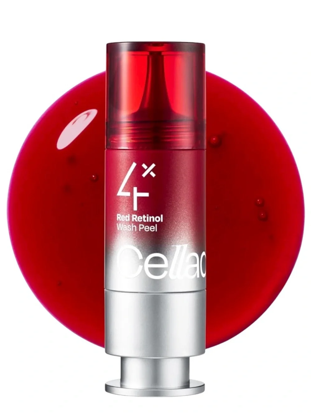 Korean Skincare Celladix Hibiscus Red Retinol 4X Wash Peel